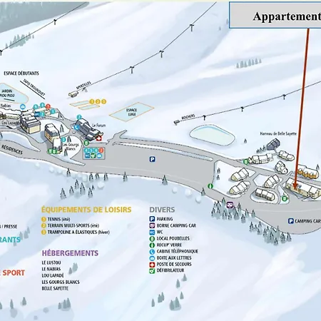 Appartement A La Montagne Pour 6 - 280m Des Pistes *