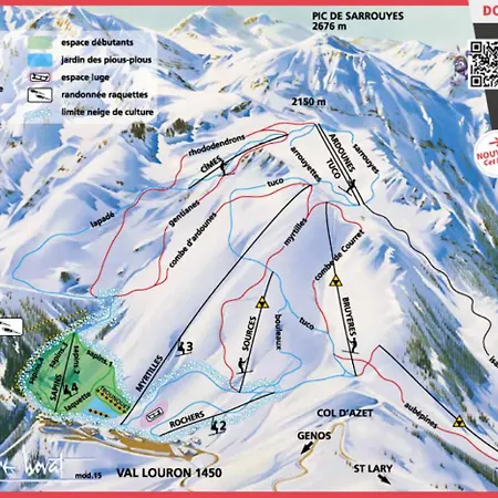 A La Montagne Pour 6 - 280m Des Pistes Génos
