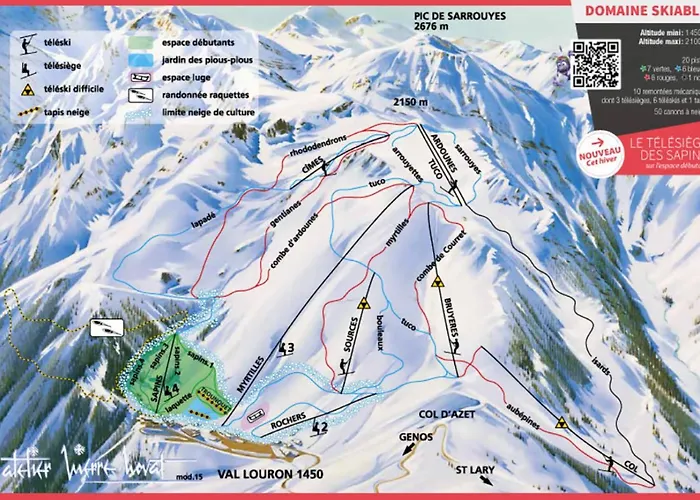 A La Montagne Pour 6 - 280m Des Pistes Genos